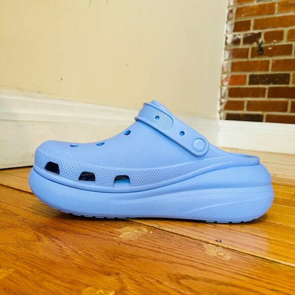 Crocs Classic Mega Crush Clog Moon Jelly Purple Men’s 9 Women’s 11 - Picture 7 of 16